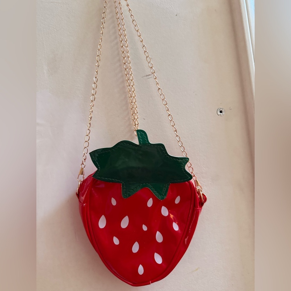 New Strawberry Mini Crossbody Purse